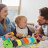 Baby Toys 6 to 12 Months,Montessori Toys for Babies 6-12 Months,Pull String Sensory Toys for 1 Year Old Boys Girls,Plush Caterpillar Learning Acti...