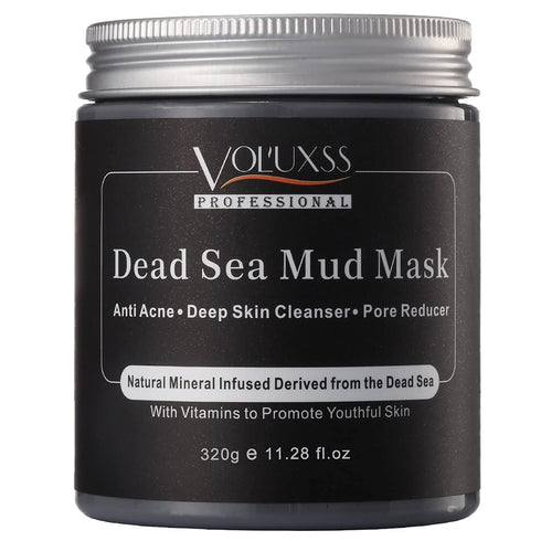 Dead Sea Mud Mask for Face and Body,Deep Cleansing Face Mask for Acne,Pore Minimizer,Natural Skincare Charcoal Blackheads Remover,Skincare Spa Cla...