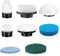Electric Spin Scrubber Replacement Heads 8 in 1 Cleaning Brush, for Electric Spin Scrubber of ANS-8051A/8050 Power Shower Scrubber,for Household a...