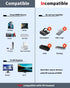 HDMI to Displayport Adapter 4K@60Hz, 2K@120Hz, 1080P@165Hz, HDMI Male Source to DisplayPort Female Monitor Cable, HDMI to DP with USB power cable ...