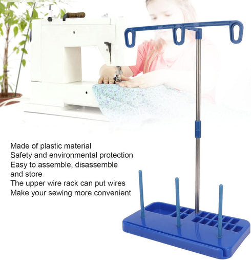 Sewing Machine Spool Stand Household Plastic Sewing Supplies Sewing Products Thread Spool Holder for Quilting...