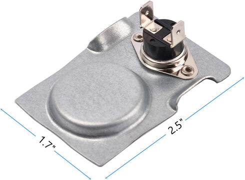 Adviace Magnetic Thermostat Switch for Fireplace Blower Fan, Wood Stove, Gas Log Fireplace, Magnetic Temperature Switch ON at 120F, Off at 90F App...