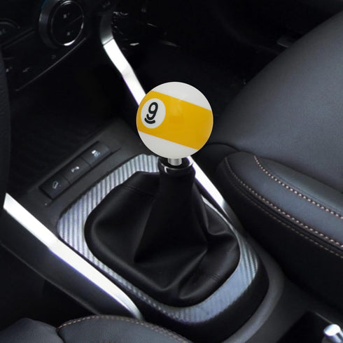 Billiards Shift Knob Driving Handle Lever Round Ball Cool Gear Stick Shifter Knobs Transmission Fit Most Cars Trucks SUV Automatic Manual Vehicle ...