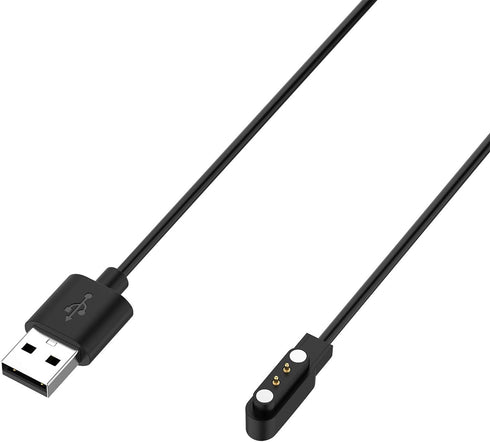 Replacement Charger Intended for MVEFOIT P42B/Wwzzey P42B,AooDen P45 Smart Watch Charger Cable Magnetic 60cm USB Charging Cable Cord for P42B Watc...