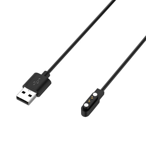 Replacement Charging Cable Compatible with LUOBA Smart Watch Charger Cable USB Portable Magnetic Charging Cord for LUOBA Charger Accessories (Blac...