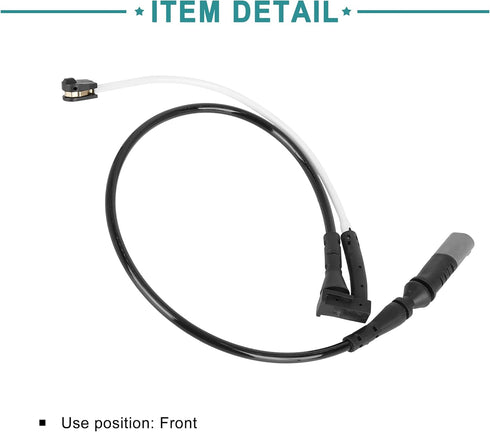 ACROPIX Front Disc Brake Pad Electronic Wear Sensor Indicators Fit for BMW X1 - Pack of 1 Black...