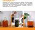FastRack 1 gal Jug W/Twin bubble Airlock, Polyseal Lid, #6.5 Drilled Stopper...