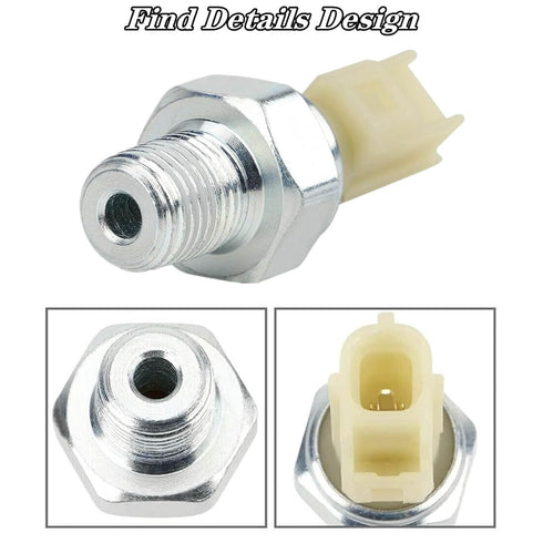 6U5Z9278D Engine Oil Pressure Sensor for Ford F150, Explorer, Ranger, Mustang - Oil Pressure Switch Replaces SW6357 1U5T9278DA, 1U5Z9278DA, 6U5Z92...