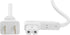 19.5in 2-Pack Power Cord Compatible with Sonos One, Sonos One SL, Sonos Play-1 Speakers - Power Plug Cable (Short, White)...