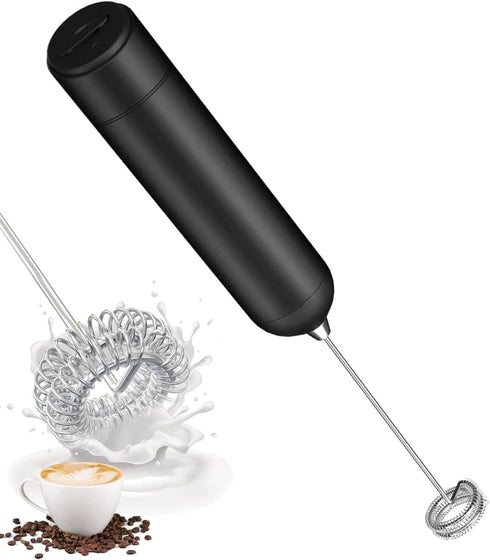 Milk Frother Handheld, Electric Milk Frother for Coffee, Coffee Frother Electric Whisk Drink Mixer for Lattes Milk Coffee Cappuccino Frappe, Cold ...