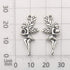 iloveDIYbeads 100g (66pcs) Craft Supplies Antique Silver Wings Angel Fairy Charms Pendants for Crafting, Jewelry Findings Making Accessory for DIY...