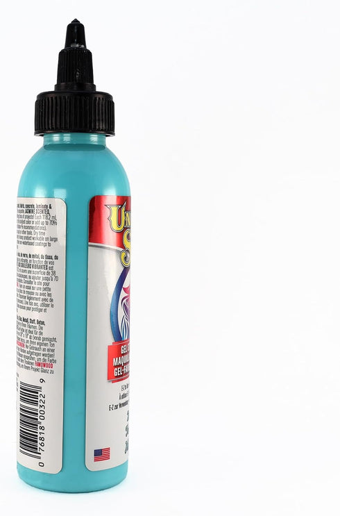 Unicorn SPiT 5770006 Gel Stain and Glaze, Zia Teal 4.0 FL OZ Bottle...