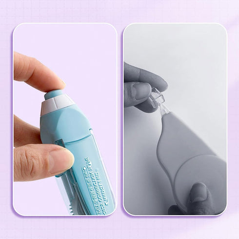 1Pc Gray Pressing Correction Tape White Out Correction Tape Correct Correction Tape School Office Supplies for Instant Correction...