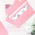 50 packs #6 3/4 Business envelopes, pink envelopes, self-sealing standard envelopes, suitable for personal and business, checks, mailing letters, ...