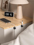 6 Pack Cord Organizer Magnetic Cable Clips Adhesive Cable Management Phone Wire Holder Keeper Organizer for Home Office Desk Car Nightstand, Black...
