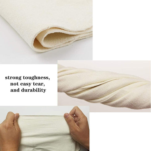 Chamois Cloth,(24"x16"Pack of 2),Eyeglasses Cloths,Natural Leather Cleaning Cloth,Suitable for Glasses, Jewelry,Piano, Musical Instruments,Phone C...