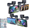 4 Pack Airplane Phone Holder Travel Essentials Accessories Cruise car Mount Cell Stand air Plane Table seat Desk Flight Vacation Size Golf cart Un...
