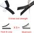 Dual Lock Fastener 1in x 2in 8pcs, Reclosable Interlocking Tape Heavy Duty EZ Pass Holder, Adhesive Hook Lock Sticky Back Mushroom Mounting Tape B...