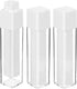 Holibanna Airless Pump Dispenser Foundation Bottle: 3pcs 50ml Skincare Moisturizer Empty Refillable Pumps Container 1.7oz Reusable Travel Dispense...