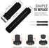 Band for Garmin Vivoactive, Soft Silicone Replacement Watch Band for Garmin Vivoactive/Vivoactive Acetate (No Tracker, Replacement Bands Only)...
