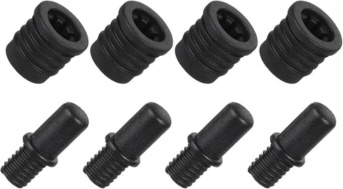 MECCANIXITY Speaker Grill Guides Plastic Ball and Socket Type 5.8mm Dia for Speaker Parts Accessories Pack of 4...