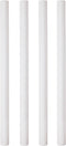 PME 12.5-Inch White Plastic Hollow Pillars, Pack of 4...