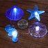 Beach Theme 36 LED String Lights Jellyfish Seahorse Starfish 12.96ft Battery Operated Waterproof Cold White with Remote Control and Timer for Pati...