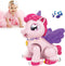 Musical Unicorn Baby Crawling Toys for 3 Year Old Girl Baby, Walking Interactive Action Infant Light up Toy,Tummy Time Toddle Development Learning...