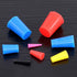 Swpeet 50Pcs High Temp Silicone Rubber Protective Tapered Plug Assortment Kit, Masking System Kit Perfect for Powder Coating, Painting, Anodizing,...