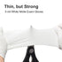 Disposable Nitrile Exam Gloves, 3-mil, XL, Box of 100, White Nitrile Gloves Disposable Latex Free for Medical, Cleaning, Cooking & Esthetician, Fo...