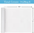 Matte White Peel and Stick Wallpaper, White Contact Paper 17.1in x 120in Self-Adhesive & Removable Wallpaper for Furniture Countertops Cabinets Ba...