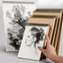 Sketch Book Pad, Drawing Paper 9" x 12" Spiral Bound, 98lb/160gsm, Pack of 1, Durable Acid Free Sketchbook for Painting, 30 Sheets Each (1 Pack- 9...