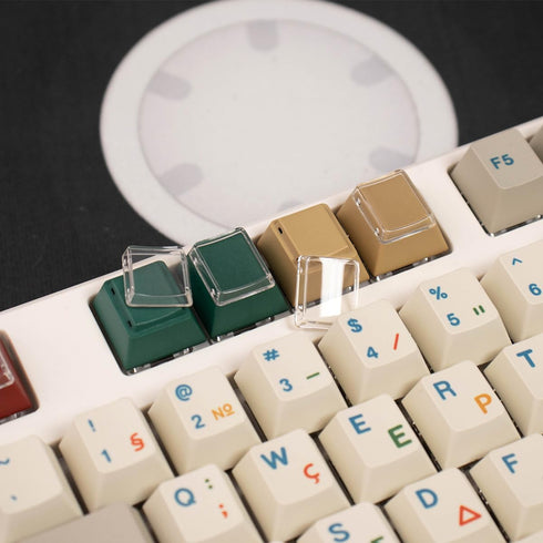 Gliging Cherry Profile PBT Keycaps Blue 1U R4 Keycap for MX switches Mechanical Keyboard (24pcs)...