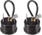 uxcell 2 Pcs Refrigerator Thermal Overload Protector 1/5HP 150W Compressor Replacement Part...