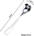Mini Coffee Spoons, Demitasse Spoons, heart shaped spoons, 4.9-inch18/10 Stainless Steel Spoons Set Espresso Spoons, set of 6...