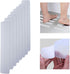 Anti Slip Tape Bath Safety Strips, 8pcs Clear Self-Adhesive Non Slip Stickers Non Skid Tread for BathTubs & Shower, 2 inch x 12 inch Rounded Corne...