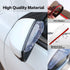 2 Packs Car Side Mirror Rain Visor,Car Rear View Side Mirror Rain Eyebrow,Universal Car Rear View Mirror Rain Cover,Carbon Fiber Eyebrow Side Mirr...