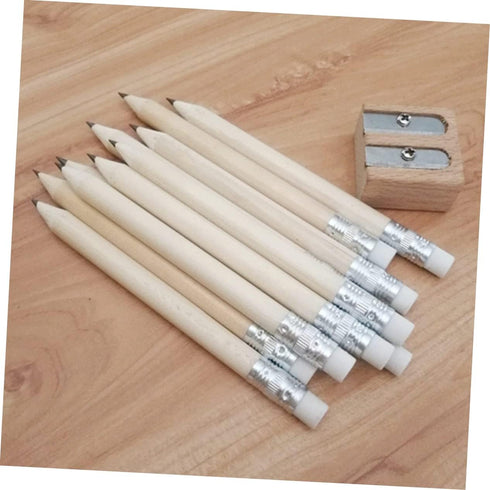 50pcs Short Pencil Pencils Pencils for Preschoolers Drawing Tool Small Golf Pencils Short Pencils Pupil Pencils Erasable Pencils Small Pencil Bass...