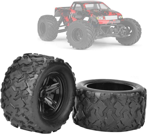 Pilipane for HS 18301 18302 18311 18312 1/18 RC Car,2pcs Wheel Tire Replacement,RC Car Accessories...
