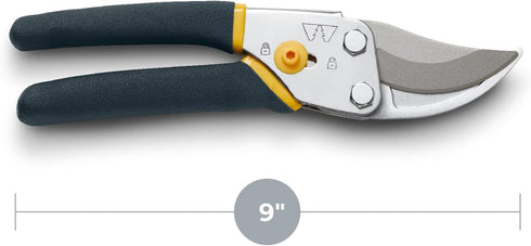 Co. Regular Duty Bypass Pruning Shears, Garden Hand Pruner, Floral Clipper, Stem Cutter, Small Branch Shears (05-2001-100)...