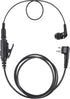 2 Pin Ptt Mic Earpiece Two Way Radio Headset for Motorola Walkie Talkie...
