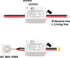 Jiuwu Wireless Remote Control Switch?AC 90-250V 1 Channel 433Mhz RF Remote Relay Switch with 2 RF Transmitters 86 Wall Panel Transmitter, Remote C...
