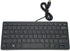 Mini Wired Keyboard(English) Ultra Thin and Light Portable 78 Keys Small USB Multimedia Desktop, Computer, Notebook, Laptop, Windows 7/8/10 (Engli...
