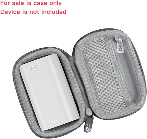 Hermitshell Travel Case for iWALK Portable Charger 9000mAh Ultra-Compact Power Bank (Gray)......
