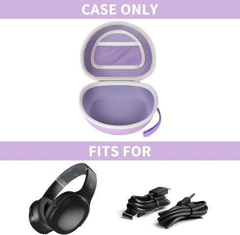 Headphone Case for Skullcandy Crusher/Hesh/Evo Wireless Over-Ear Bluetooth Earphones, for Beats Studio Pro/ 3/Solo 4/3/2 Headphones and More Noise...