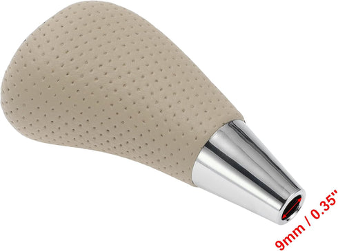 X AUTOHAUX Car Automatic Gear Stick Shift Knob for Toyota RAV4 Corolla Avalon Yaris 4Runner Sienna Camry Tacoma for Lexus ES GS SC RX LS Beige Bro...