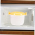Rice Cooker Non- Stick Cooking Pot Microwave Rice Pot Spaghetti Microwave Cooker Kitchen Microwave Steamer Microwave Rice Cooking Soup Bowl Mug Of...