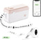 Label Maker Machine with Tape - HP4 Portable Bluetooth Label Maker Printer with Built-in Cutter, Mini Label Makers with Multiple Templates for Org...