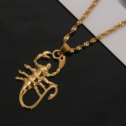 Scorpion Scorpio Zodiac Constellation Astrology Pendant Necklace...