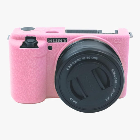 ZV-E10 Camera Case, Soft Silicone Rubber Protective Cover Skin for Sony ZV-E10 ZVE10 Digital Camera, Slim Fit Body Skin DSLR Camera Sleeve Protect...